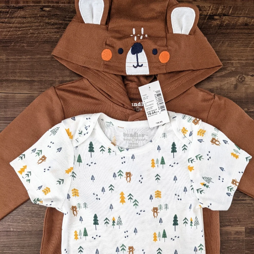 NWT Children's Place 3-Piece Bear Set
